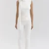 Wren Ivory Cashmere Slim Cigarette Pants Wren Ivory Cashmere Slim Cigarette Pants