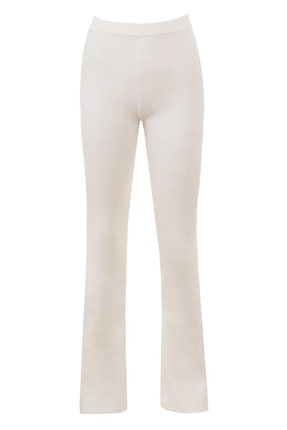 Wren Ivory Cashmere Slim Cigarette Pants Wren Ivory Cashmere Slim Cigarette Pants