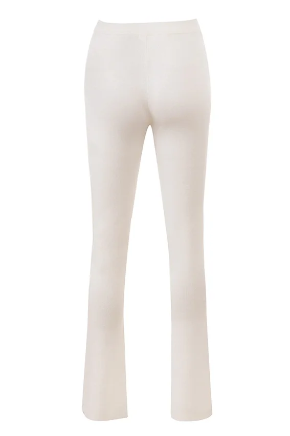Wren Ivory Cashmere Slim Cigarette Pants Wren Ivory Cashmere Slim Cigarette Pants