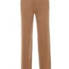 Yalina Camel Cashmere Blend Trousers