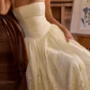 Ysabella Lemon Custom Lace + Broderie Anglaise Midi Sundress Ysabella Lemon Custom Lace + Broderie Anglaise Midi Sundress