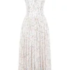Ysabella White Posy Print Cotton Maxi Sundress Ysabella White Posy Print Cotton Maxi Sundress
