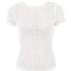 Yves White Knit Top Yves White Knit Top