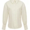 Zuri Ivory Denim Shirt Zuri Ivory Denim Shirt