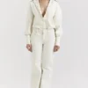 Zuri Ivory Denim Shirt Zuri Ivory Denim Shirt