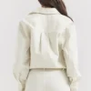 Zuri Ivory Denim Shirt Zuri Ivory Denim Shirt
